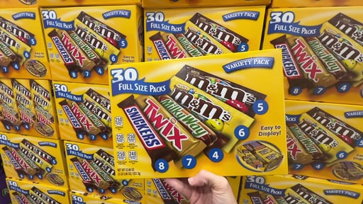 M&M's and Mars Chocolate Variety Pack, 30 ct