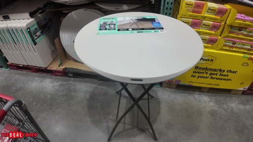 Lifetime 33" Round Bistro Folding Table