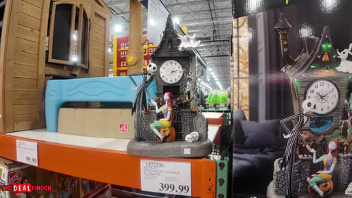 Disney Nightmare Before Christmas 22" Animated Clock Tower with LED and Music