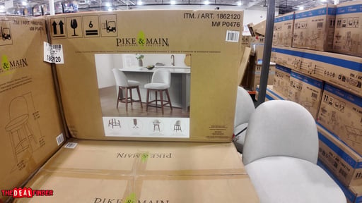 Pike & Main Ophelia Counter Stool 2-Pack