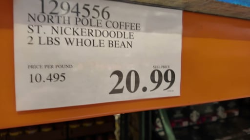 North Pole Coffee St. Nickerdoodle 2 lbs Whole Bean