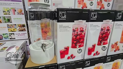 Denmark Drink Dispenser with Ceramic Stand