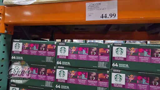 Starbucks Dark Roasts Variety Pack K-Cup Pod, 64-Count