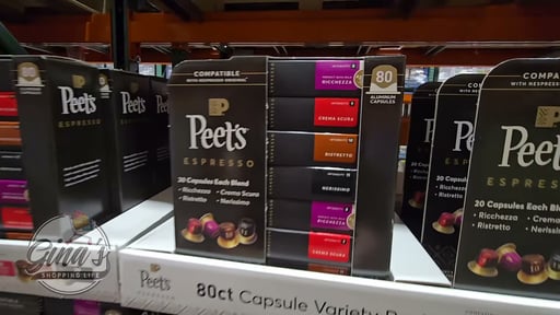 Peet's Aluminum Capsule 80 CT Nespresso Compatible