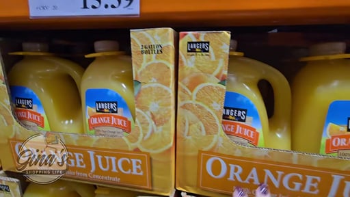 Langer's 100% Orange Juice, 1 Gallon, 2 ct