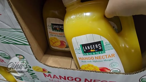 Langer's Organic Mango Nectar 128 OZ