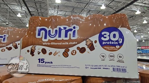 Nurri 30g Protein Shake, Coffee, 11 fl oz, 15-Pack