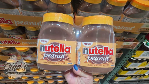 Nutella Peanut Spread with Cocoa, 2-Pack, 26.5 oz Each