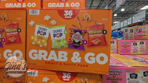 Grab & Go Sweet & Salty Variety Pack, 36 Count Box