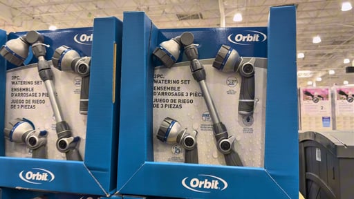 Orbit 3-Piece Nozzle Set with 19"-24" Telescoping Wand