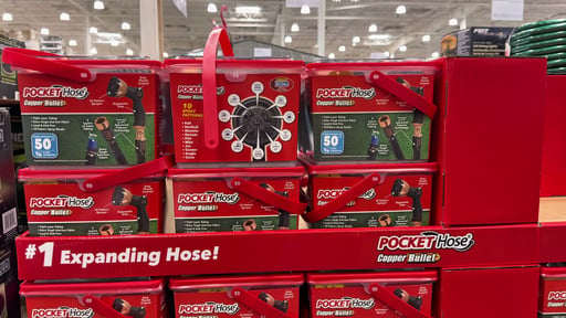 Pocket Hose Copper Bullet 50ft Hose