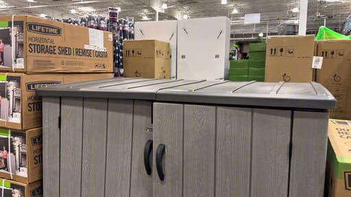 Lifetime Utility Storage Shed