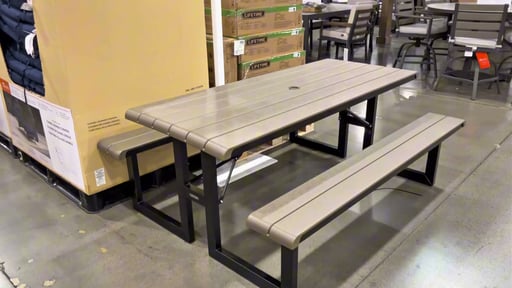 Lifetime Folding Picnic Table Commercial Quality