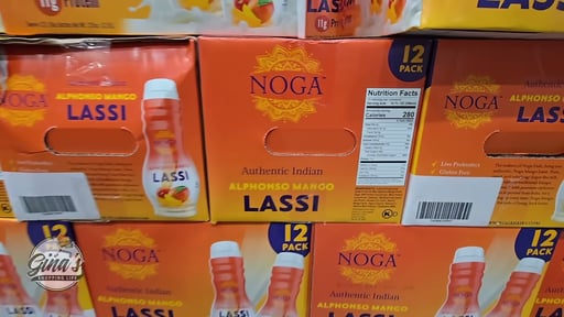 Noga Mango Lassi Drinkable Yogurt