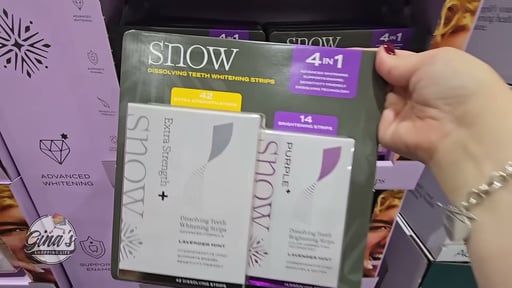 SNOW Whitening Strips 42 Diamond Treatments 14 Purple Treatments