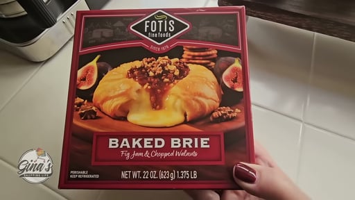 Fotis Fine Foods Baked Brie with Walnuts and Fig 22 oz