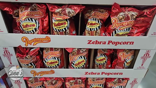 Popcornopolis Zebra Popcorn 24 oz