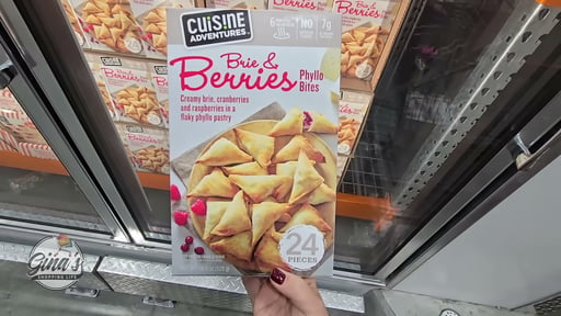 Cuisine Adventures Berries & Brie Phyllo 18.6 Ounce Package