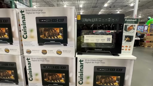 Cuisinart 0.9 Cu Ft Air Fryer Toaster Oven
