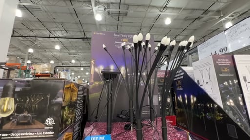 Fresh Source Solar Firefly Landscape Lights, 4-Pack