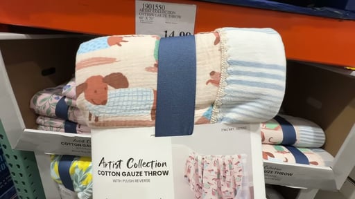 Artist Collection Cotton Gauze Throw 60" x 70"