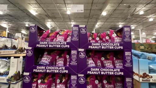 SkinnyDipped Dark Chocolate Peanut Butter Cups 30 CT
