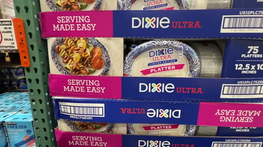 Dixie Ultra Platter 75 Count