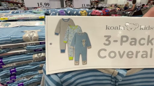 Koala Baby 3-Pack Coveralls