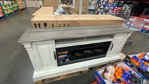 Tresanti Eloise 74" Fireplace Console