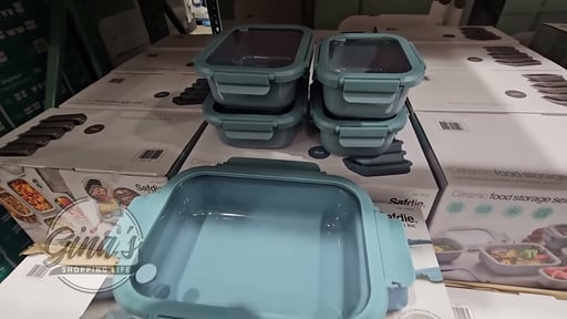 Safdie & Co 10-Piece Ceramic Food Storage Set