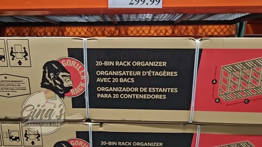 Gorilla Rack 20-Bin Organizer
