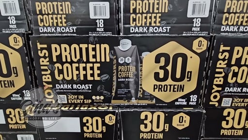 Joyburst Protein Shake Dark Roast Coffee 11 fl oz 18pk