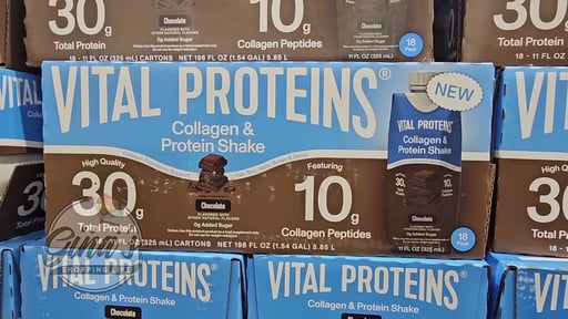 Vital Proteins Collagen Protein 30g Chocolate, 18-Pack