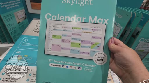 Skylight 27" Calendar Max Classic Black Bundle