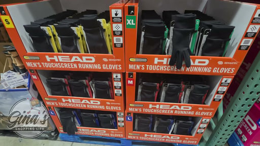 HEAD Men's Touchscreen Running Gloves