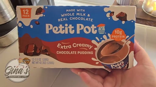 Petit Pot Chocolate Protein Pudding 10g, 12-Pack / 3.5 oz