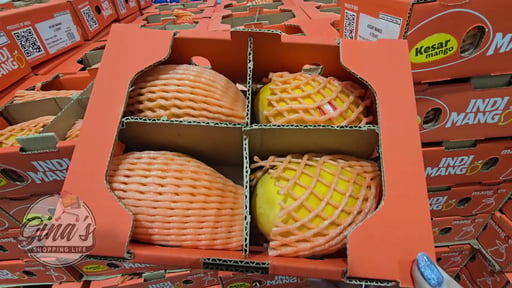 Kesar Mangos, Product of India, 4 Count