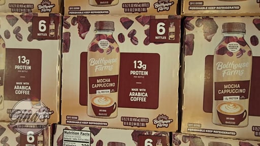 Bolthouse Farms Mocha Cappuccino Coffee Beverage, 6 x 15.2 oz
