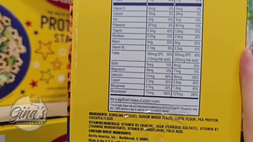 Barilla Protein+ Pasta Stars, 4/14.5 oz Boxes