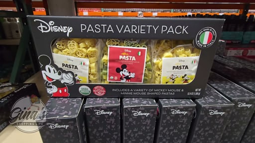 Organic Mickey & Friends Pasta Variety Pack, 3-Pack / 52.9 oz