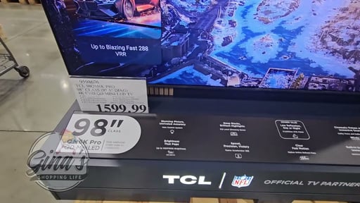 TCL 98QM6K Pro 98" Class (97.5" Diag) 4K UHD QD-Mini LED TV