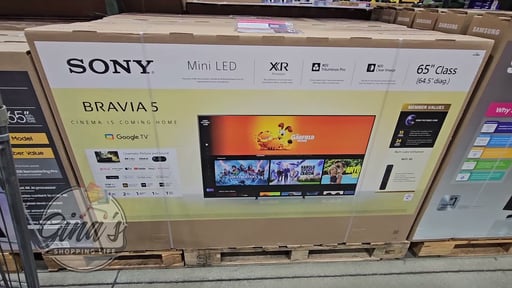 Sony 65" BRAVIA 5 65" Class (64.5" Diag) 4K UHD Mini LED TV