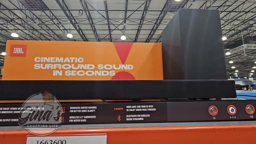 JBL SB595 3.1.2CH Dolby Atmos Soundbar with Subwoofer