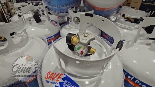Flame King 20lb Propane Tank w/ OPD Valve & Gauge