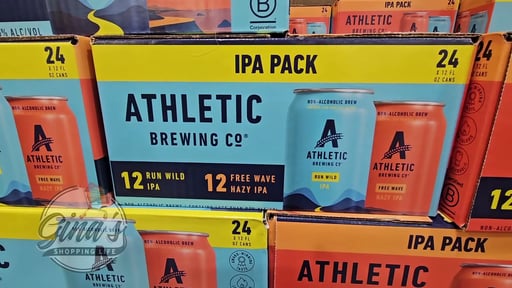 Athletic Brewing Co. IPA Variety Non-Alcoholic 24-Pack (24x12oz)