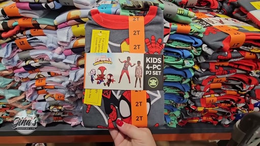 Character Kids' 4-Piece Cotton Pajama Set