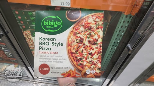 Bibigo Classic Korean BBQ-Style Pizza, 2-Pack