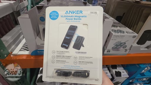 Anker Magnetic 10K Power Banks with Kickstand, Black, 2-Pack