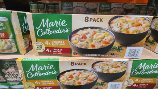 Marie Callender's Chicken Soup Variety 8 Pack 15 Ounces Each