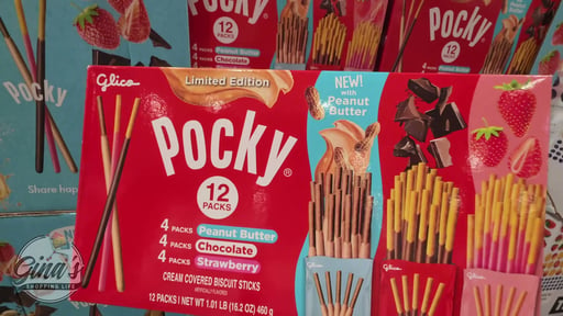 EZAKI POCKY VARIETY LIMITED 12 CT
